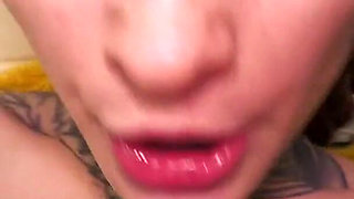 Ginger Teen Stepsis Gives a Nice Blowjob and Spread Legs for Me POV