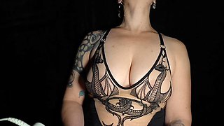 My Caged Toy: I Cum on Him Again and Again