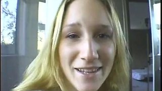 Hot! Gen Padova Sloppy Deepthroat Blowjob in Bathroom