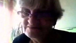 Mature Cam Show with Amateur Granny