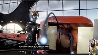Strong Tight Bald Pussy Sica Fucks You in Amazon Position, Getting Milked by Nora While Being Watched by Steptwins