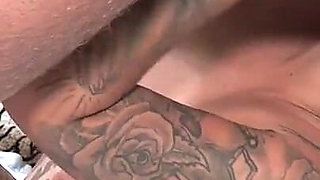 German Pornstar Kira Knight Blowbanged in Swinger Club