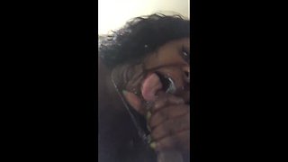 ThickZlove Gets Covered in Hot Cum - Blowjob & Facial with BBC