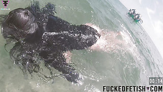 Caribbean Sea Receives Goddess Breathplay Mask Diving Glass