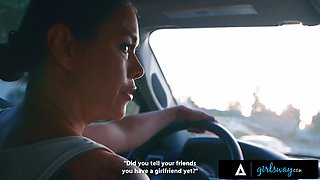 Girlsway - submissive Kenna James is always revved on while getting predominated by milf Dana Vespoli