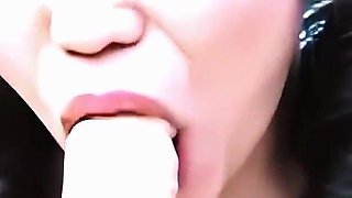 Tiny Kaiya Lynn Stretches Her Holes Wide with a Monster Toy Outdoors