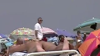 Saucy girls on the beach erotic video