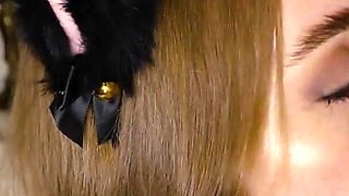 Kitty Cat Girl Sucks Cock