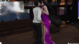 One piece Boa Hancock x Mihawk