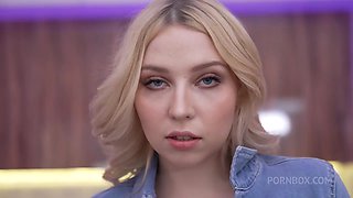 First Triple Anal with 19yo babe ! 7 vs 1 Interracial Gang Bang