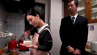 Uncensored Gorgeous Young Wife Iori Kogawa Gets Creampie In Front Of Her Helpless Husband