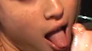 Woman Gives a Strong Stranger a Handjob with Dirty Talk in a Bar!!!