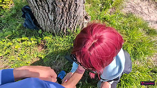 In the Countryside I Give a Blowjob to a Stranger