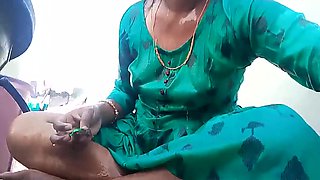 Tamil Kujal Hot Aunty Nude Bathing Terrace