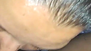 Sucking Balls Stroking Big Black Dick