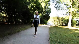 blonde lave her solo masturbate