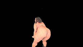 Chocolate Flavor- Ebony BBW Thick Show