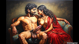 Keerthana Indian girl first time virgin girl banged threesome