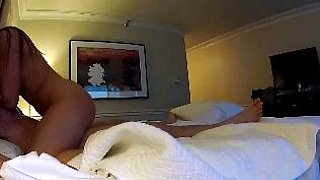 Lovely Amateur teen brunette masturbating outdoor