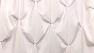 Busty brunette amateur gives sexy blowjob in bedroom