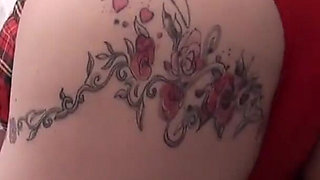 The naughty student gets a spanking