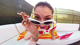 Cybil Troy Dirty Feet - Outdoor Foot Fetish - Sexlikereal
