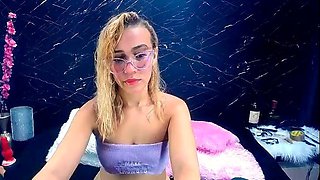 Ex wifey blonde homemade solo masturbation fun
