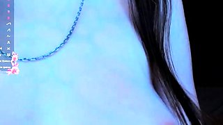 Sexy teen ebony solo toy masturbation