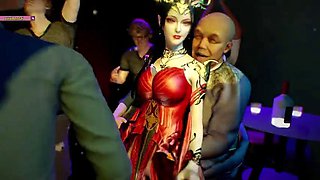 3D Animation - Beauty goddess 45
