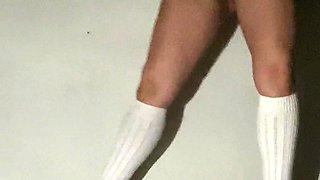 Blonde emo amateur solo masturbation