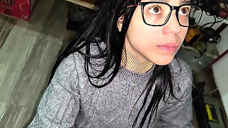 I take my step-cousin to the COMMERCIAL CENTER AND WHEN SHE ARRIVES SHE DOES THIS!