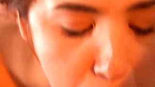 Fucked Redhead Slut with a Strapon - Threesome Fuck