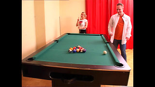 Young Horny Big Tits Blonde Pigtails Seduces Him at Pool