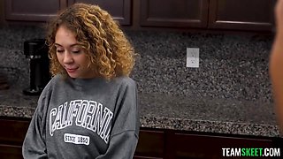 Invites Her Boyfriend To A House While Shes Babystting - Allie Addison