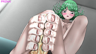 Tatsumaki Footjob (one Punch Man)