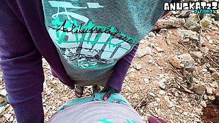 Cum on Face Public Blowjob Leads to Messy Facial