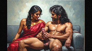 Indian bhabhi leg shaking orgasm fucking with bbc full night