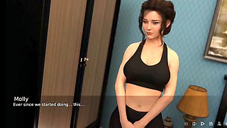 Step Mom Massage - Cum On step mom Tits - Animated 3D porn Game