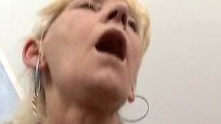 Hairy Blonde German After Hard Fuck