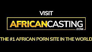 Thick Ebony Babe REALLY Needs This Job - AFRICAN CASTING