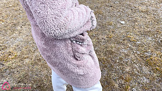 A compilation of public pissing and creampies in nature! Road trip! POV!