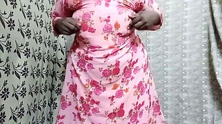 Hot Tamil Stepmom Fucks Step Brother Hard - Rough Desi Sex with Dirty Talk & Big Nipples
