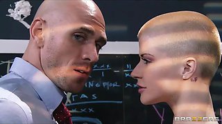 Joslyn James fucks the s. out of her prude math teacher
