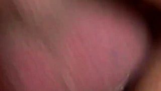 All nylon sexy brunette plays video while getting fucked by a big cock