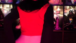 Jessy funny amateur teen brunette toying