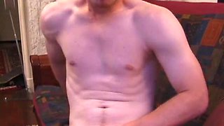 Redhead Johnny Beating Off