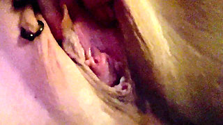 Sklavins Shows Her Destroyed Peehole After the First Pisshole Fuck by Her Master!