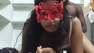 Telugu Lovers Fucking Doggy Style Eachother in a Room