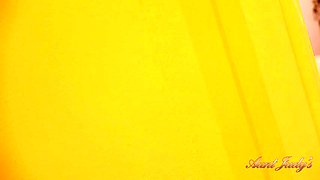 Spying on Step-Auntie Francesca Leads to POV Sucking & Fucking