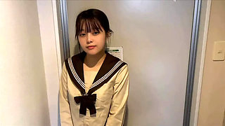 Naughty Japanese Schoolgirl Cheats on BF - Hot Study Session Turns Sexy with Male Tutor